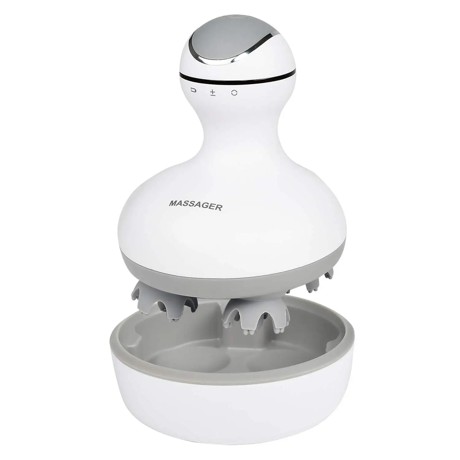 Электрический массажер для головы, портативный водонепроницаемый массажер для головы Электрический массажер для головы, портативный водонепроницаемый массажер для головы