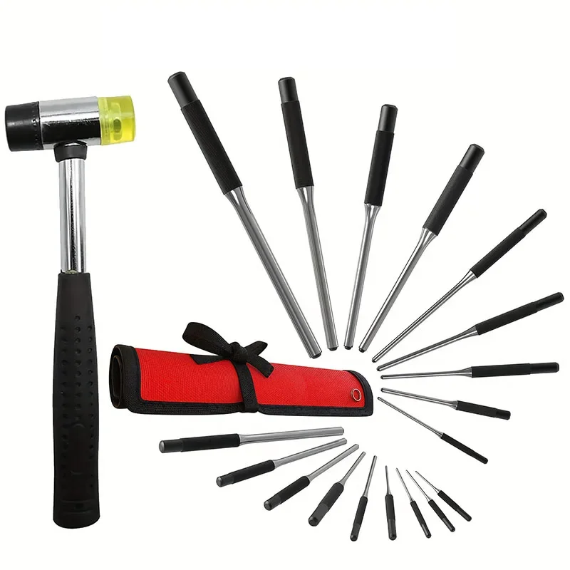 

11 шт., инструменты для штифтов с головкой, тактический набор пробойников для охоты, набор инструментов для удаления штифтов, сверхмощные стальные аксессуары для пистолетов, круглые