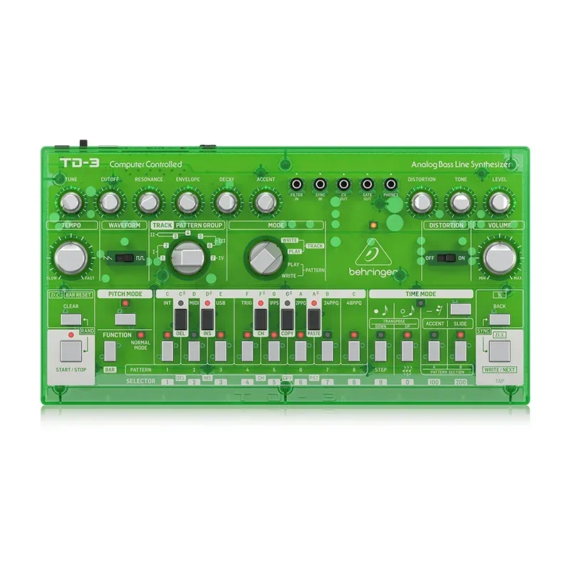 Behringers TD-3-LM Профессиональная имитация MIDI-барабанной машины Синтезатор с эффектом