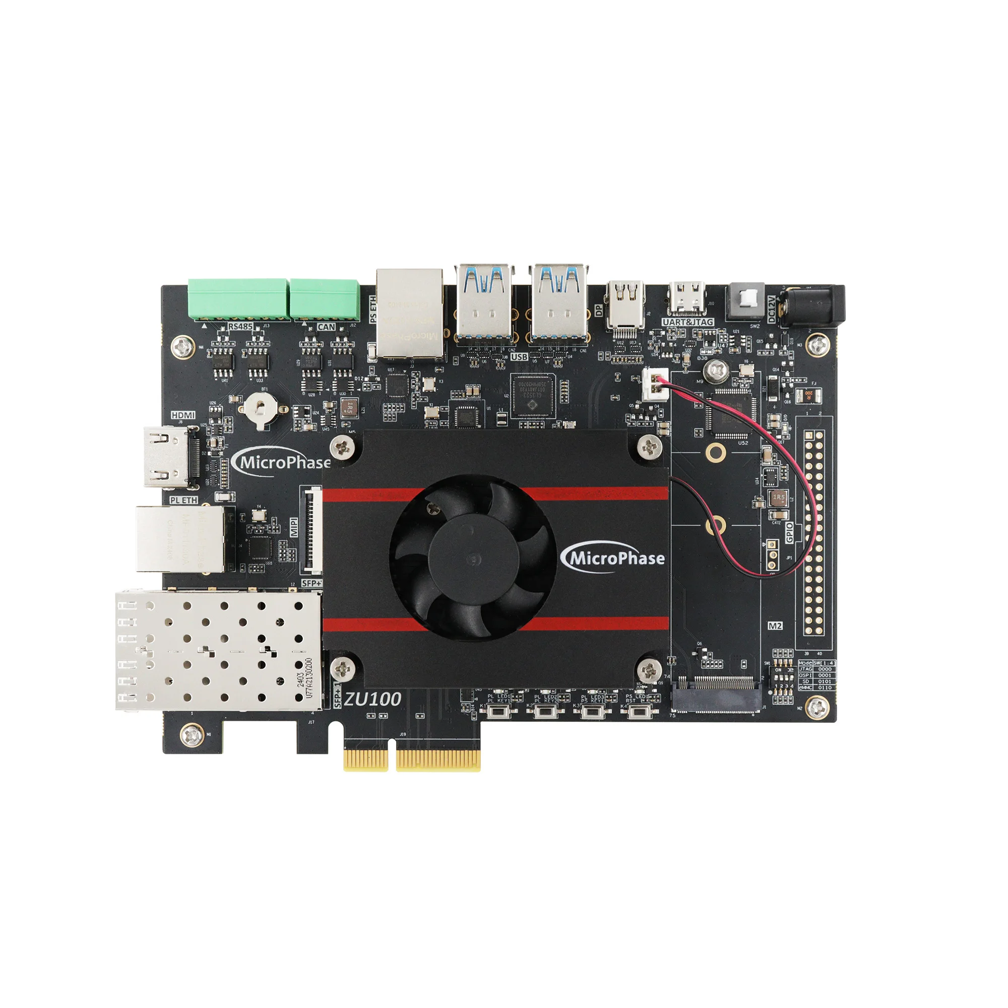 Микрофаза Xilinx FPGA макетная плата Zynq UltraScale + XME0803-3EG 4EV PCIE 3 0 MPSoC высокоскоростная