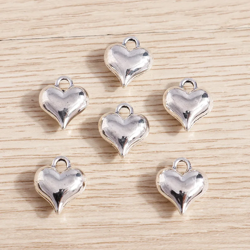 

Подвески в виде сердца, Подвески ручной работы, 15 шт.