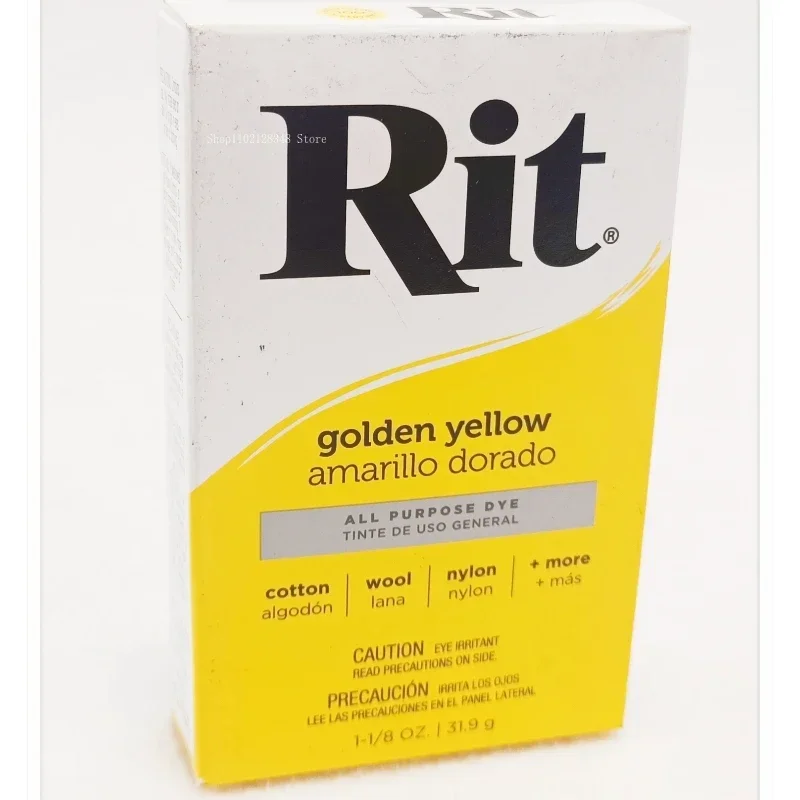Фото 31,9 г/коробка RIT Dye Powder/цветной пигмент для изменения цвета ткани, ручная работа, сделай сам, хлопок, лен, шерсть и шелк, нейлон, краска для одежды, порошок №2
