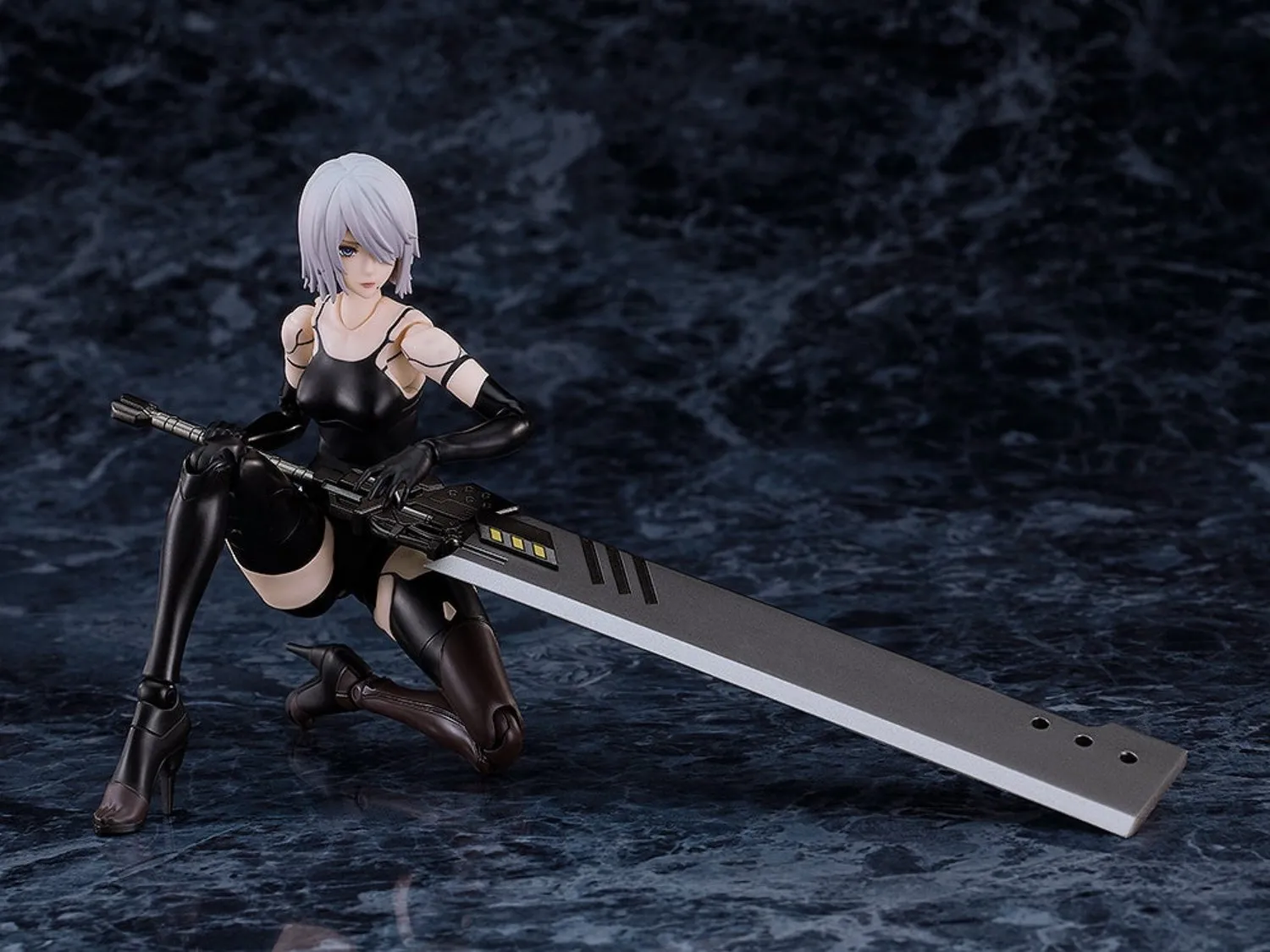 Фото В наличии: Оригинальная фигурка GSC Max Factory Figma NieR:Automata 2B A2, аниме-модель, игрушка №3