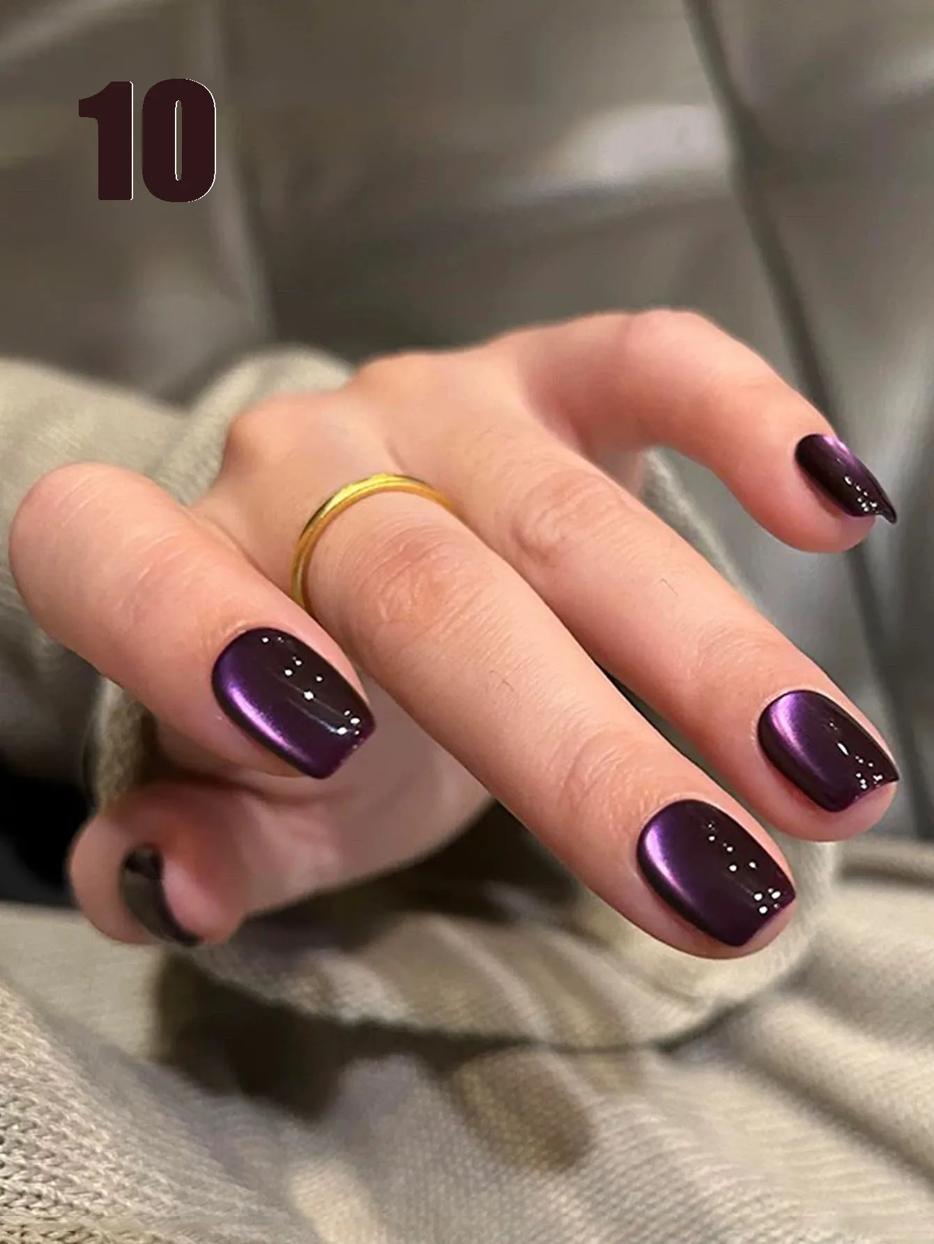 Гель-лак для ногтей с кошачьим глазом 12 мл/шт.