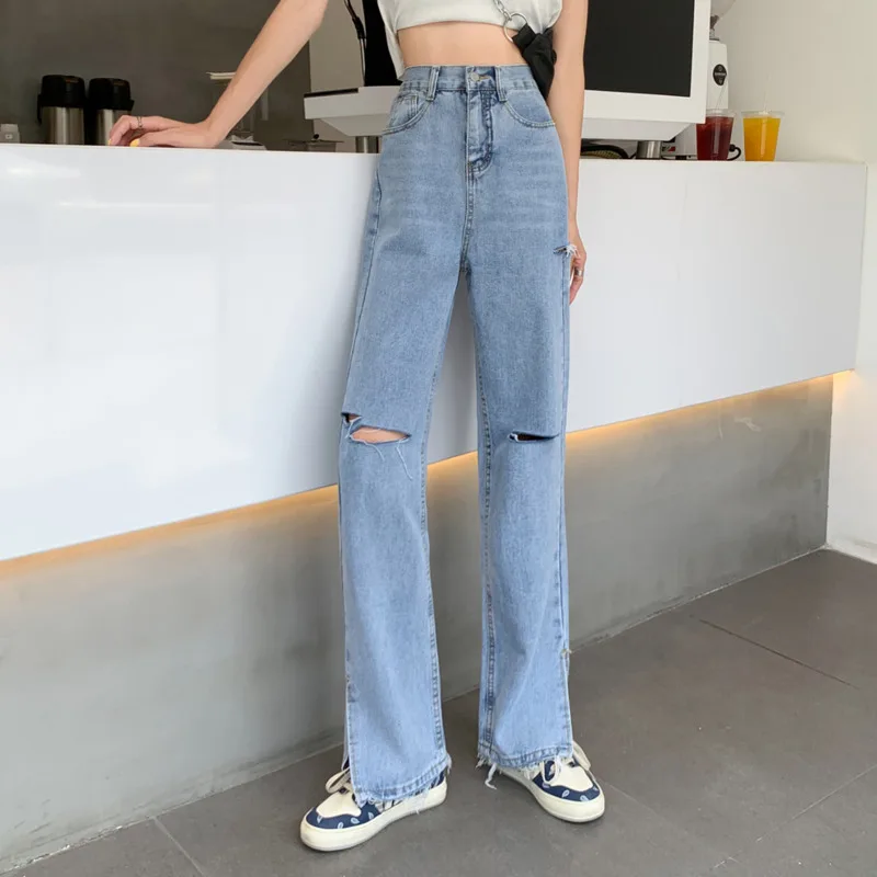 Рисунок 3 - Джинсы женские прямые с завышенной талией