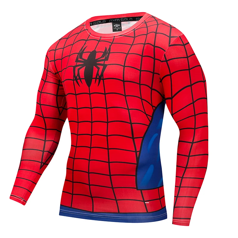 

Men'S T-Shirt Sportswear MMA Rashguard Jiu Jitsu Compression Dry Tight Top Breathable Gym Fitness Running Training Shirt Clothes