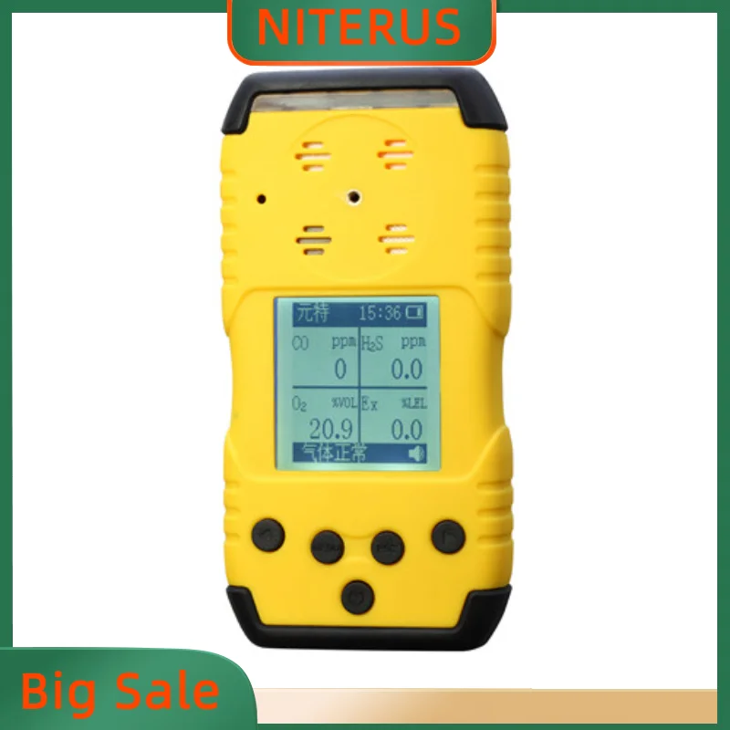 

Portable Diffusion Type CLO2 Chlorine Dioxide Gas Alarm Personal with Clip