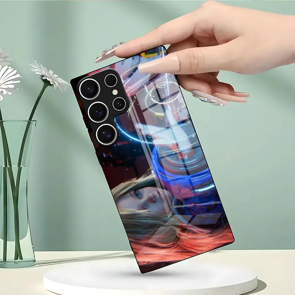 Чехол для телефона Game P-PragMataS-ES для Samsung S26 S25 Edge S24 S23 S22 Ultra Plus Fe A57 A37 A17 A56 5G, стеклянный чехол (art.: 3920db07d0fd9) - 3920db07d0fd9