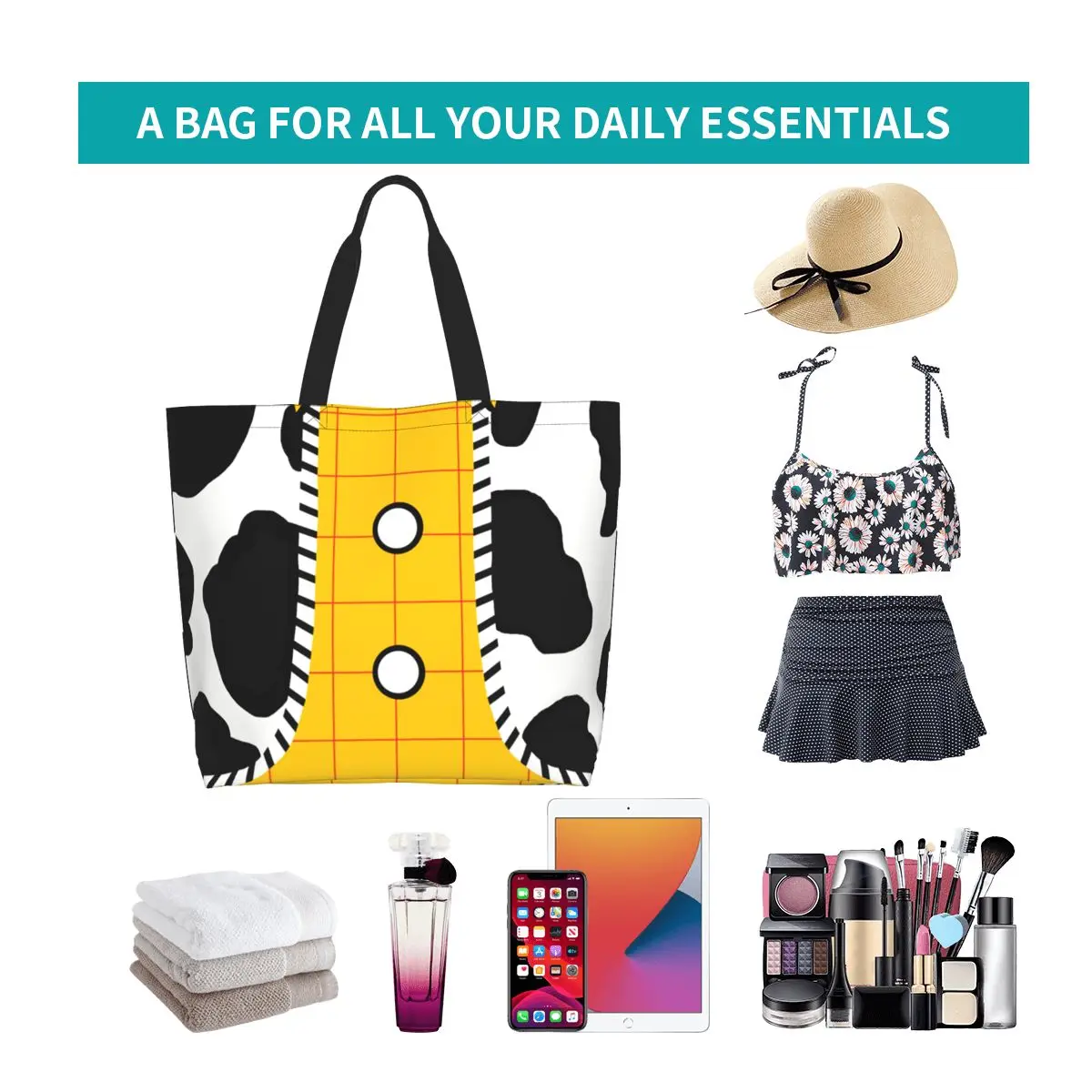 Пользовательские милые аниме История игрушек ковбойский костюм Вуди сумки-тоут