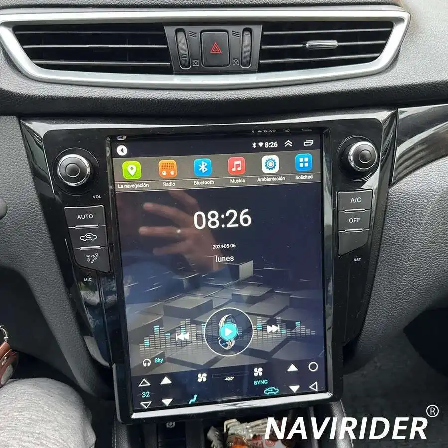 

12,1 "Android 14 Тесла стиль для Nissan X-Trail Xtrail X Trail T32 Qashqai J11 2013-2017 радио 2013-2017 навигация автомобильная стерео система