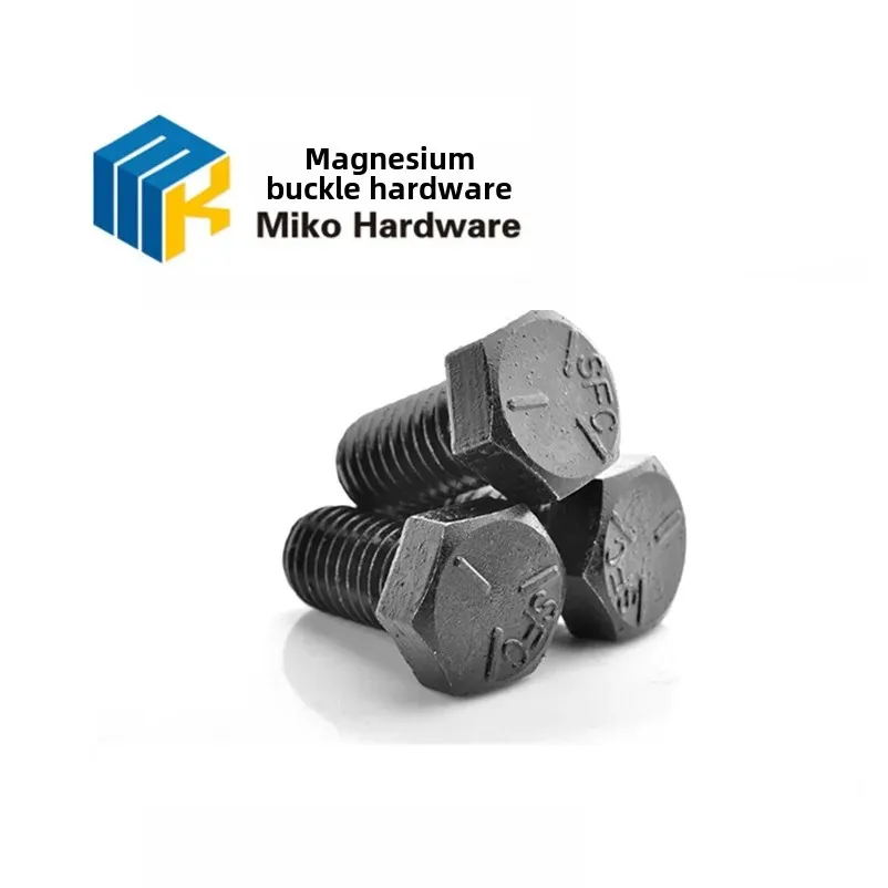 Premium Grade 5 Level Hex Screw With Black Head Three-Sided 1/2-13UNC Complete Specifications Foreign Trade Bolts