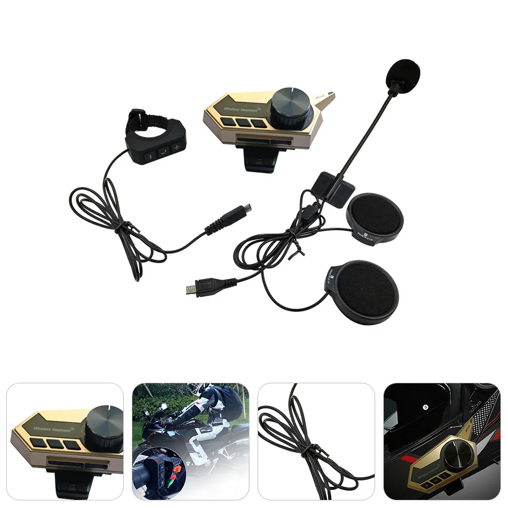 

1 Set Practical Premium Useful Earphone Headset Motorcycle Headphone Headset