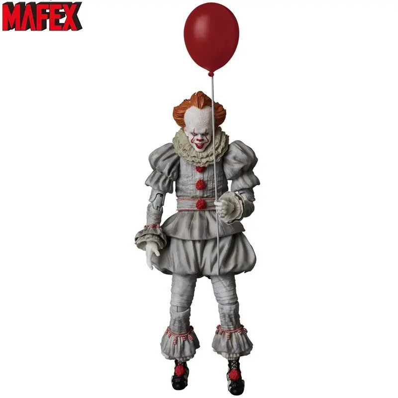 

In Stock Original MEDICOM TOY MAFEX No.093 PENNYWISE IT The Clown Returns Anime Action Collection Figures Model Toys