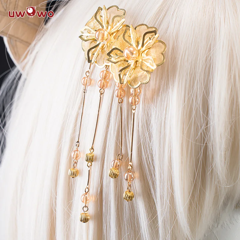 Костюм для косплея UWOWO Yae Miko одежда Хэллоуина в китайском стиле Genshin Impact Fanart