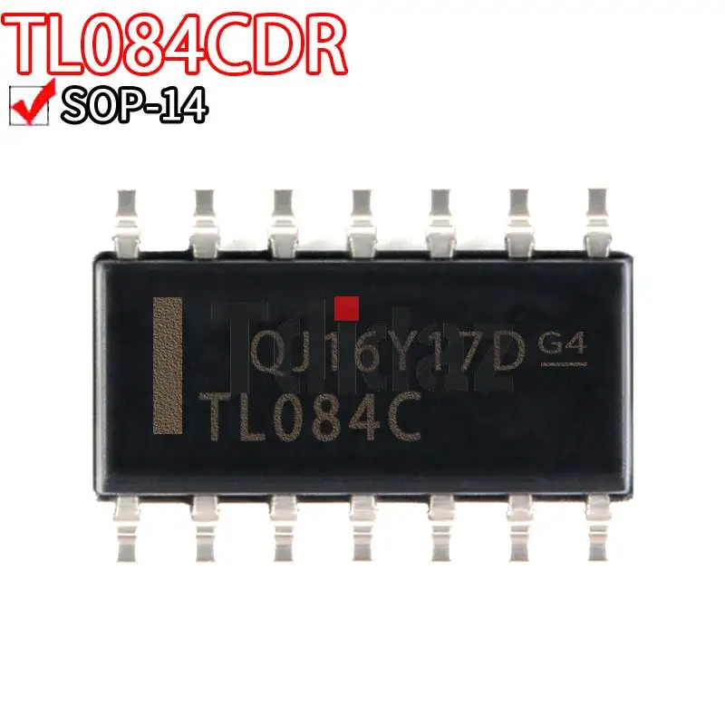 10 шт. TL084CDT SOP14 TL084 SOP 084C SMD TL084CDR SOP-14 TL084C новая и оригинальная интегральная схема