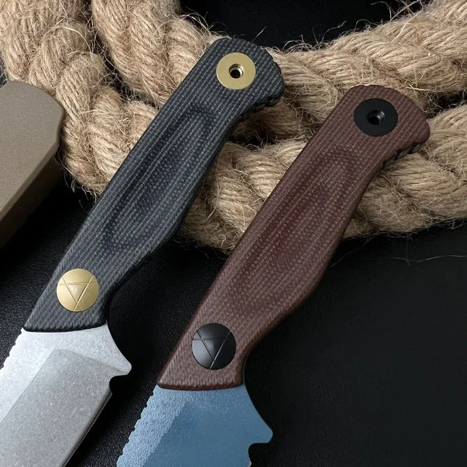 Butterfly BM Dacian 203BT прямой нож с фиксированным лезвием MagnaCut лезвие льняная ручка