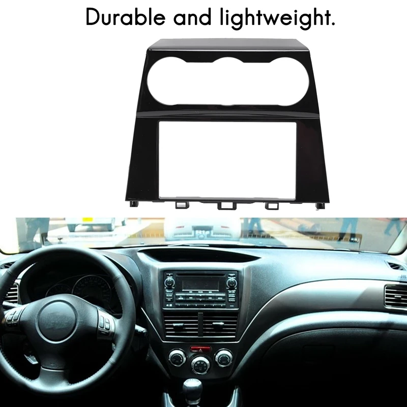 Автомобильный 2Din Dash авторадио комплект крепления для рамы стерео Subaru Impreza Forester XV