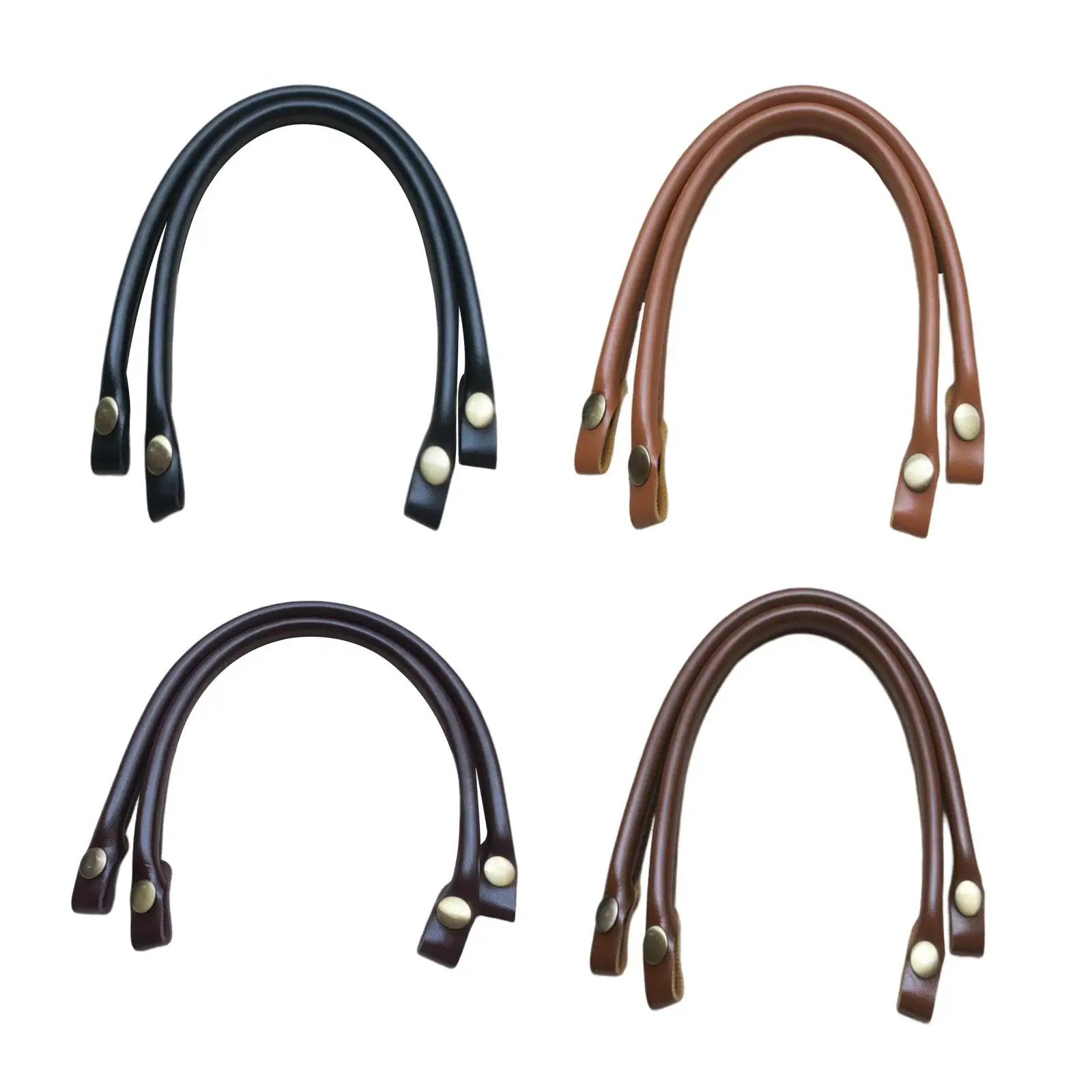 

Replacement Straps for Handbags 2 Pcs 15.75" PU Leather Handbag Handles Replacement Purse Strap, PU Leather Handles for Bags