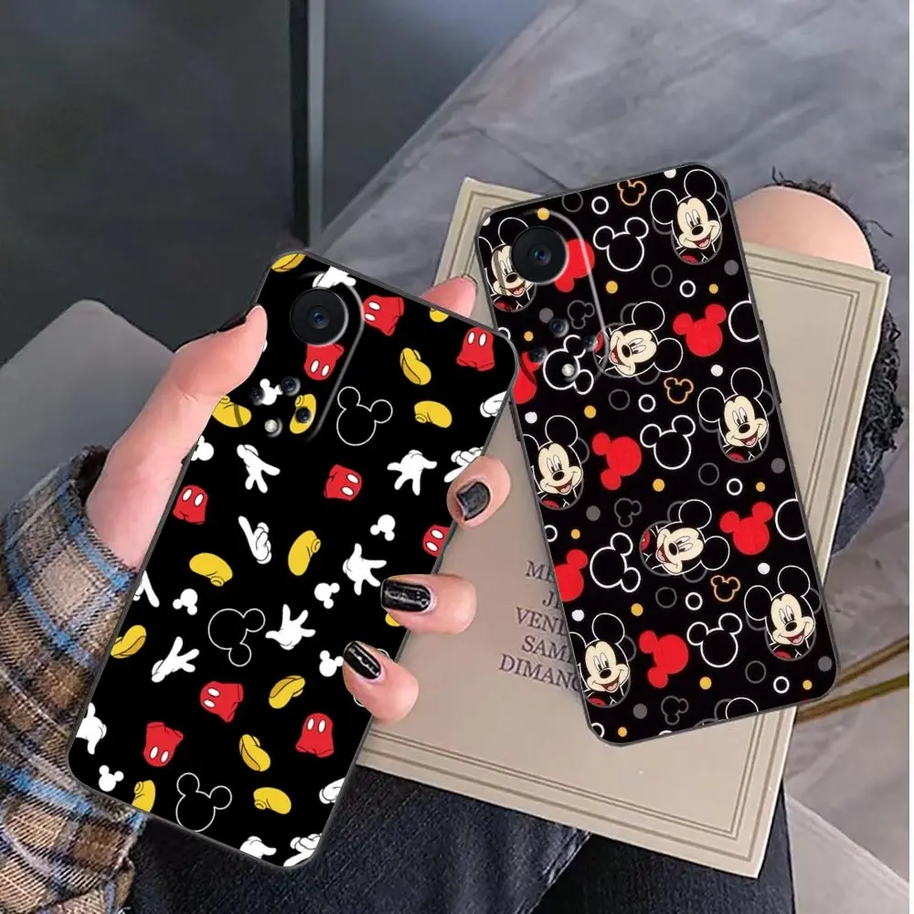 

M-Mickey M-Minnie Mouse art Phone Case For Huawei NOVA Y90 Y70 Y61 10 9 9 8 8I 7 7I 6 SE 5 5I 4 3 3I 2 2S Case Shell Funda Coque