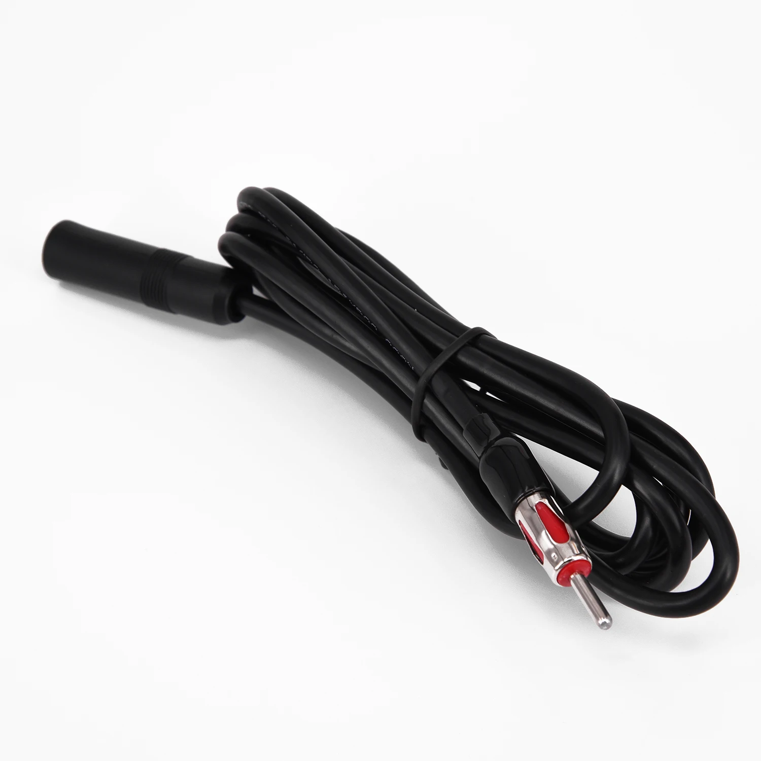 

Male to Female Antenna Car Extension Cord Black Auto Radio Universal 180cm High Quality Durable Hot 2018 Brand New