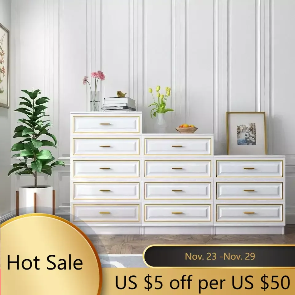 

Скандинавский комод, простой современный ящик для хранения, шкаф для спальни с белыми бесцветными ящиками, ночники для спальни cajonera