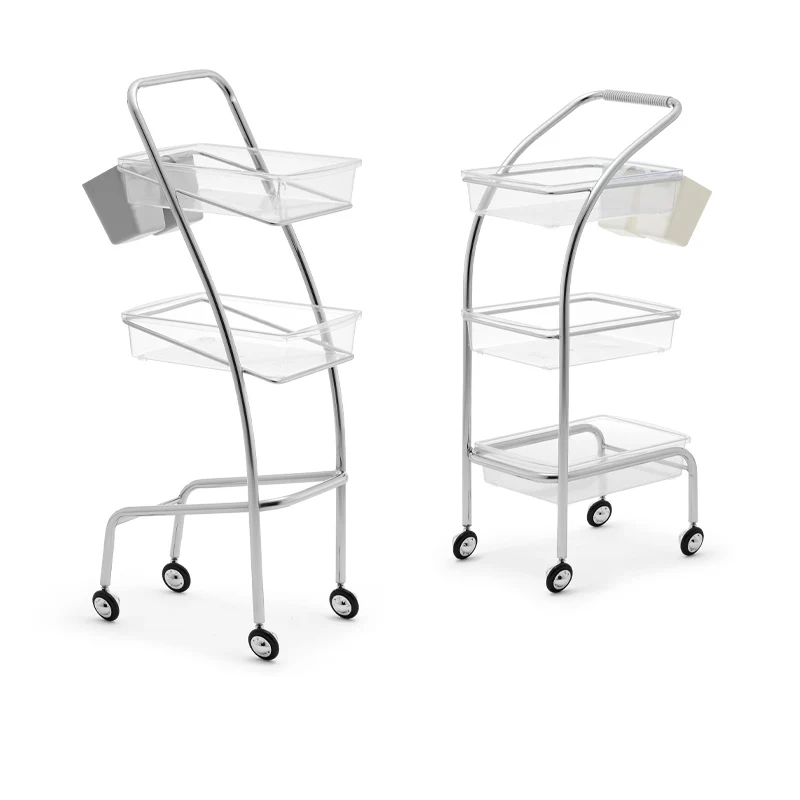 Мебель для салона тележка макияжа вспомогательная на колесах красоты поддержка