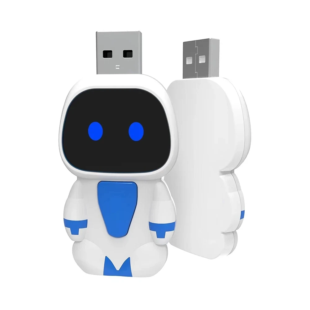 

Bluetooth-адаптер для игрового контроллера в форме робота, конвертер для PS5 PS4/Switch PRO/Xbox One, аксессуары для игрового джойстика для ПК