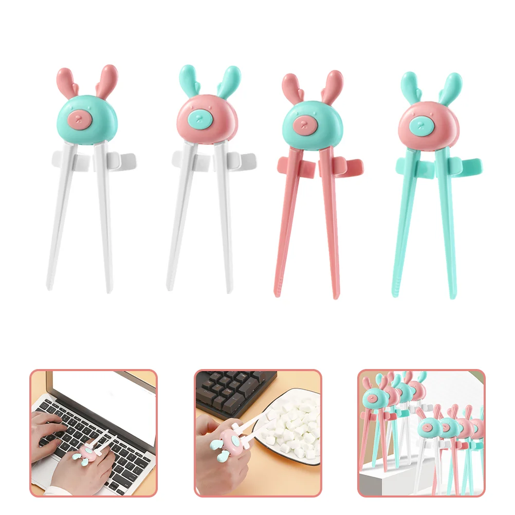 

Chopsticks Finger Snack Clips Gamers Training Chips Potatotongs Helper Toolchopstick Gaming Chip Gamer Learning Elderly