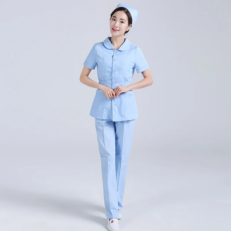 Платье для медсестры раздельный комплект белая модная Корейская версия с
