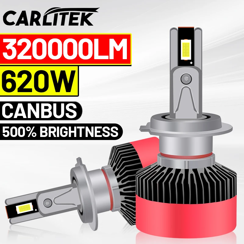 

Фары противотуманные CARLitek H7 светодиодный F5 F5C 320000LM светодиодный H4 620W Canbus 7585 CSP H11 H1 H8 9012 HIR2 9005 9006 HB3 HB4