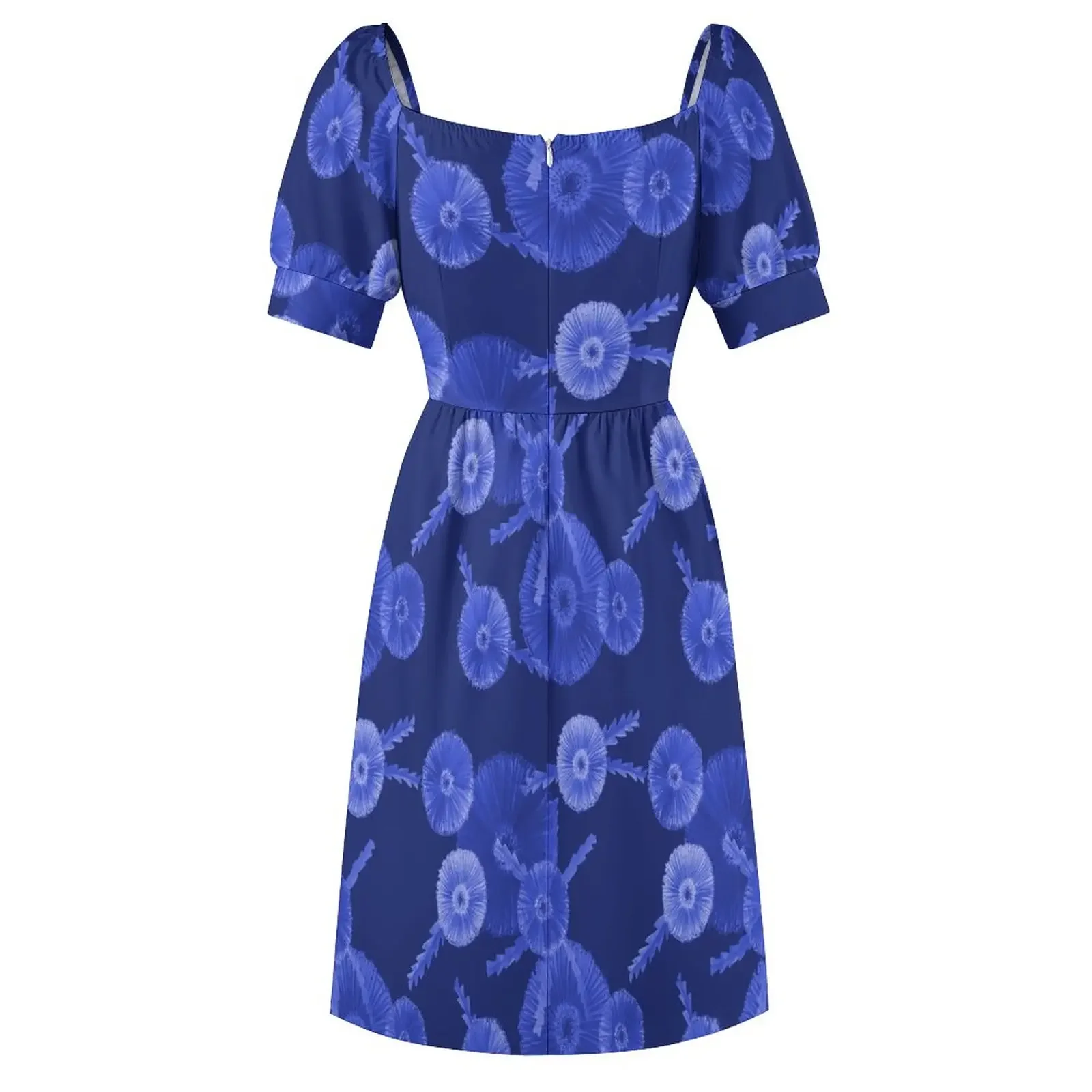 Banksia Blues - синяя версия Платье с короткими рукавами платье платья одежда для
