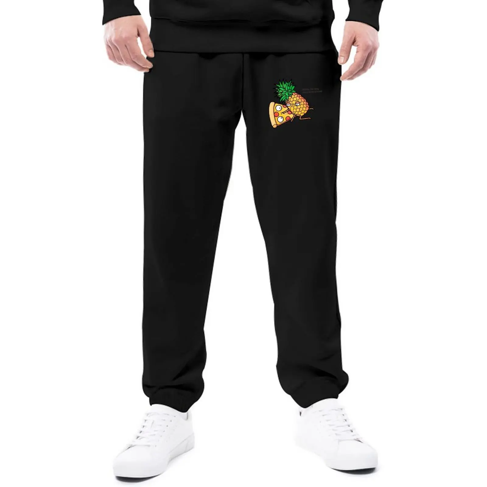 

Осенние элегантные спортивные брюки с принтом в виде фруктов для мужчин, большие размеры 3XL