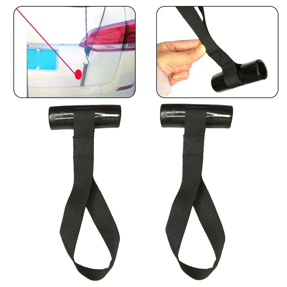 

2Pcs Marine Canoe Kayak Hood Trunk Tie Down Loops Vehicle Hatchback Transport Shoreline 9 X 3cm Kayaks Canoes Boats Part