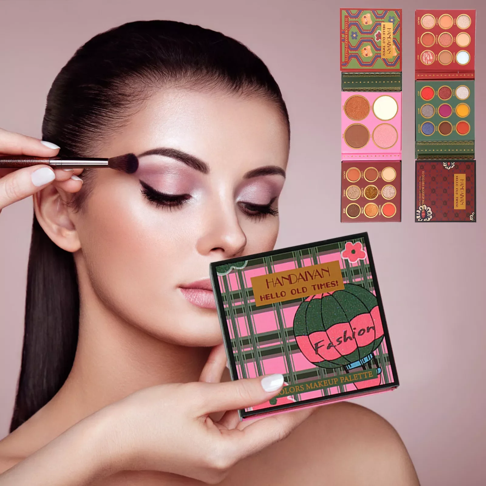 

NEW2023 Eyeshadow Palette Makeup High Pigmented Matte Shimmer Glitter Eye Shadow Pallet 31 Colors Neutral ShadesLong Lasting Wat