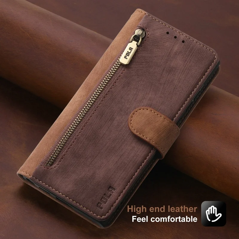 

Luxury Multi-Function Leather Cards Slots Zipper Wallet Phone Case For Oneplus Nord 2 2T CE CE2 Lite N10 N20 N100 N200 5G Cover