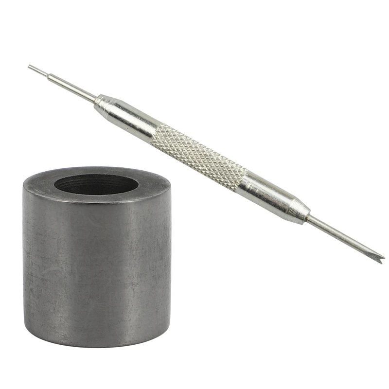 

Watch Strap Band Spring Bar Link Pin Remover With 1Pcs Pure Graphite Crucible Cup Propane Torch Melting 25 X 25Mm