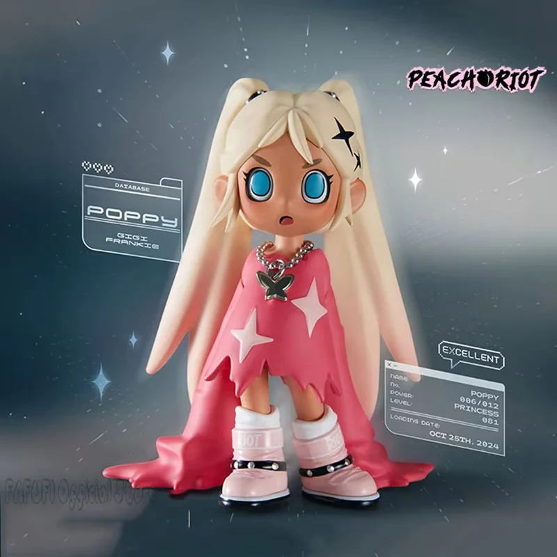 POPMART Lil Peach Riot Loading Series слепая коробка Guess Bag Mystery Box игрушки куклы милые аниме