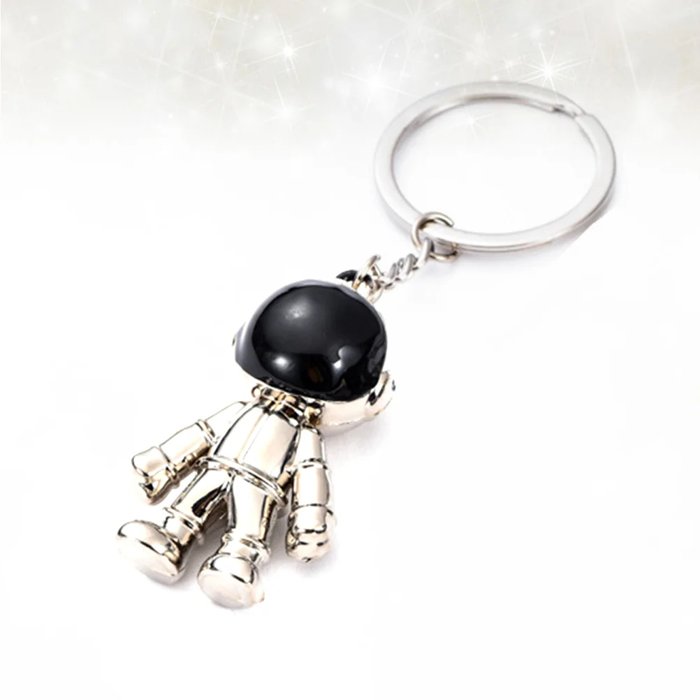 

Keychain Astronaut Key Space Robot Pendant Keyring Chain Car Keychains Charm Charms Ring Spaceman Menpartyaccessories Backpack