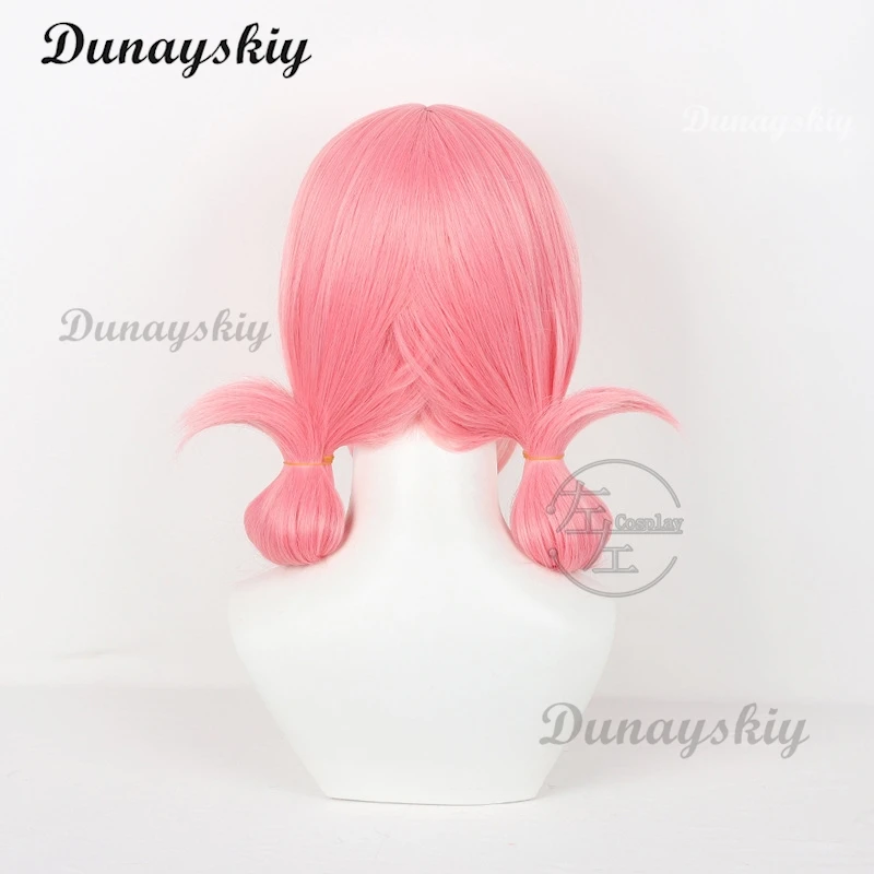 Аниме Blue Box Chinatsu Kano Hina Chono Косплей Парик Светло-коричневый Короткие волосы Розовый