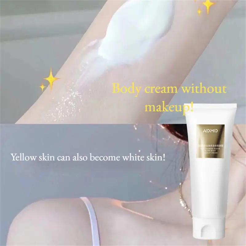 

Niacinamide Body Whitening Cream Breathable Concealer Body Makeups Lasting Brighten Body Foundation Korean Cosmetics Waterproof