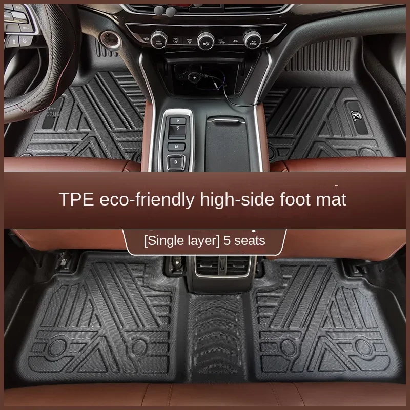 Крупная торговля простой роскошный автомобильный напольный коврик из ТПЭ