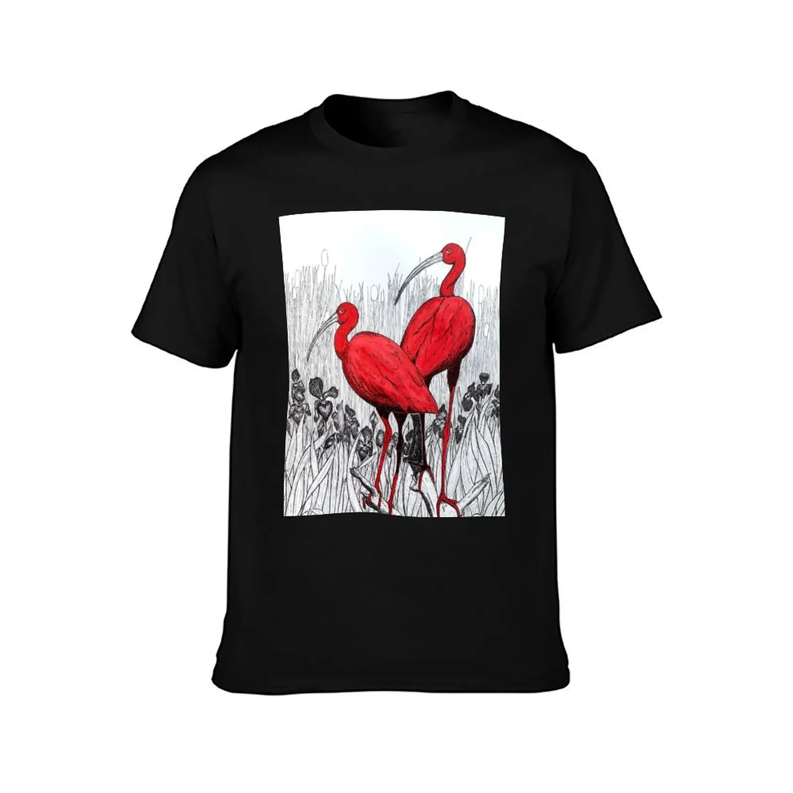 Фото Футболка Red ibis, простая повседневная футболка с короткими рукавами №2