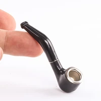 mini black cigarette special small pipe with iron pan