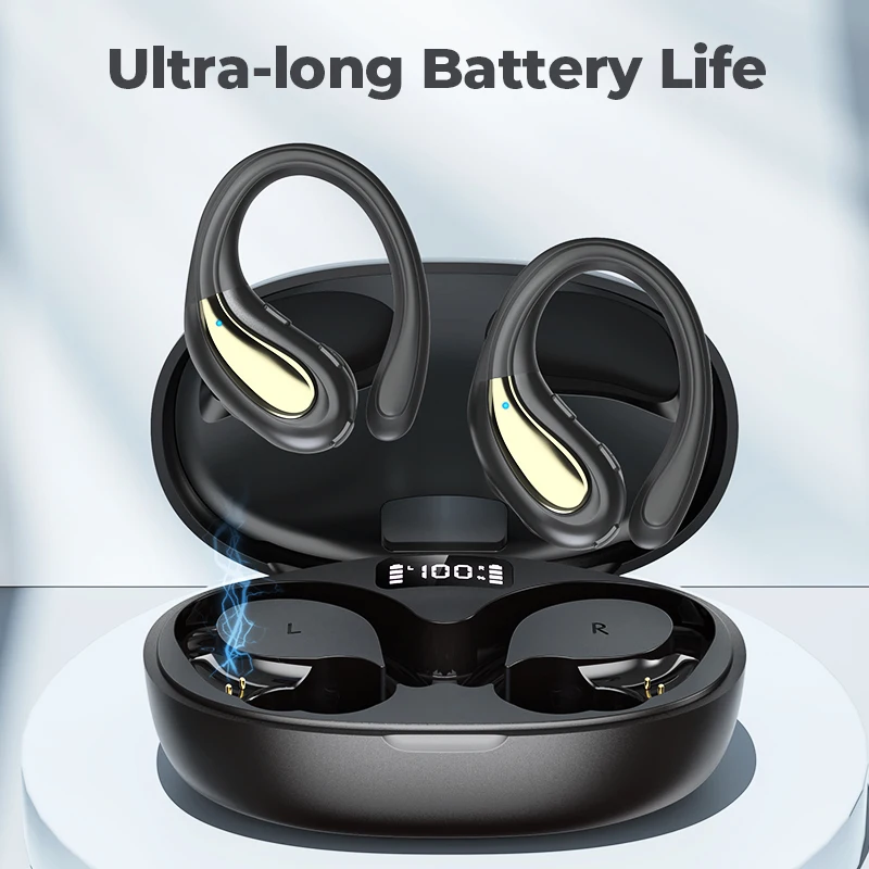 Беспроводные наушники VL2 спортивные водонепроницаемые Bluetooth 5 3 Hi-Fi стерео