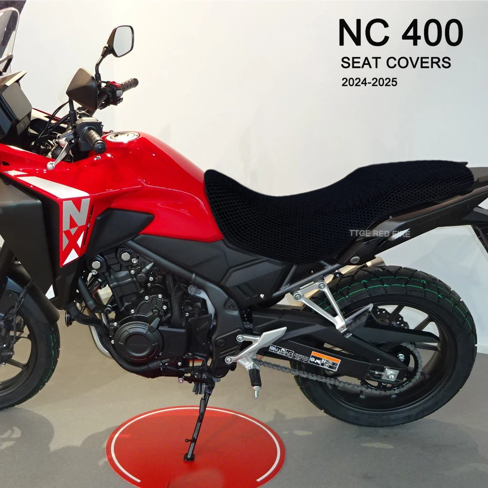 Аксессуары NC400 3D сетчатый чехол на сиденье для Honda NC 400 2024 2025 новая мотоциклетная