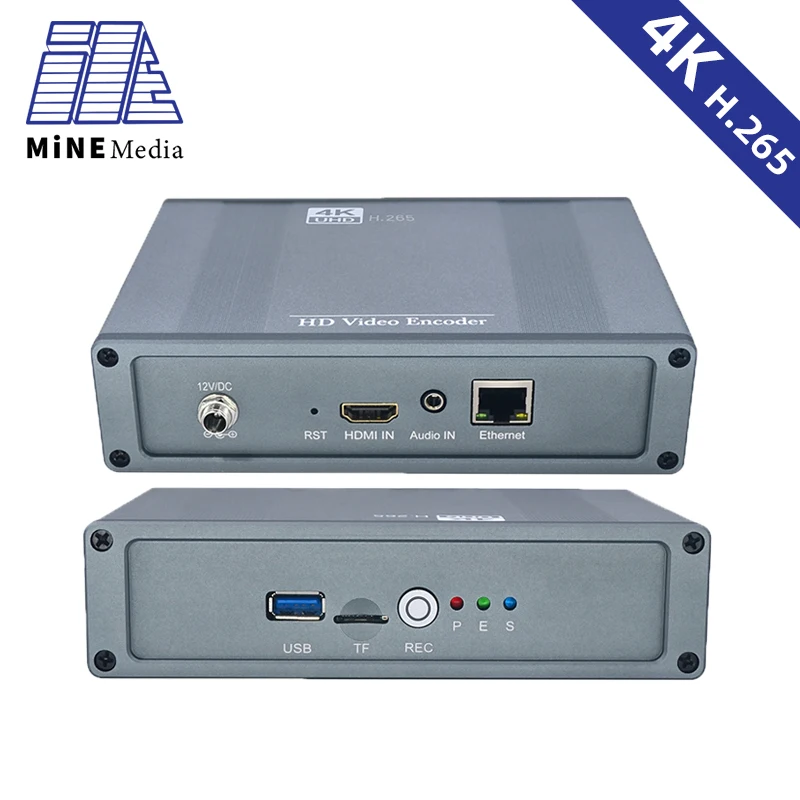 

HDMI 4k h.265 HD iptv encoder Support TF/USB Recording