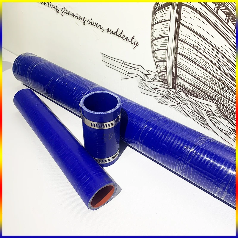 ID42-48 мм Трубка интеркулера Шланг охлаждающей жидкости Прямой силикон Длина 10-58 см