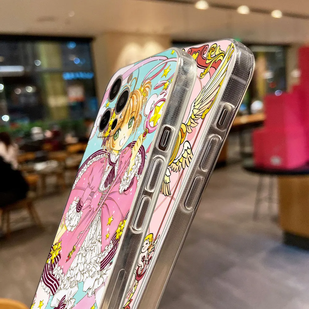 Прозрачный чехол для iPhone 11 15 14 Pro Max 12 13 Mini 16 Plus X S 8 7