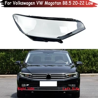 car lens glass light lamp headlamp shell transparent lampshade headlight cover for volkswagen vw magotan b8 5 2020 2021 2022