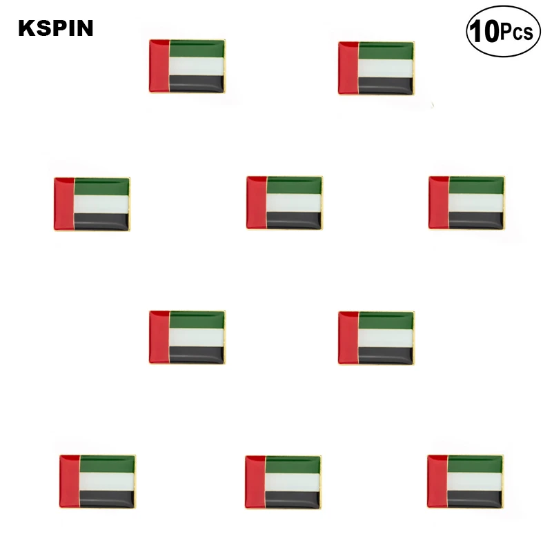 

10 шт./партия, значок-брошь в виде флага